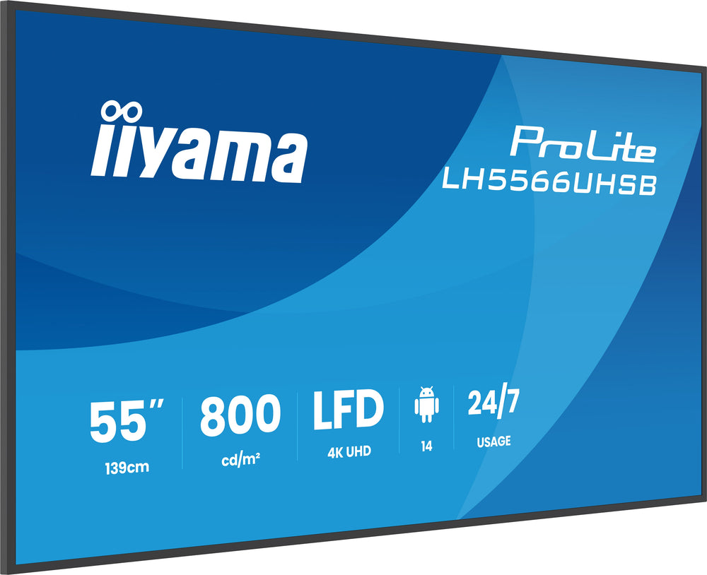 iiyama ProLite LFDs LH5566UHSB-B1AG