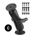 RAM Mounts Kits (size: C) RAM-101U-D-246