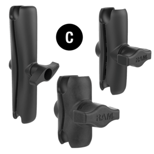 RAM Mounts Socket Arms (size: C) RAM-201U-B