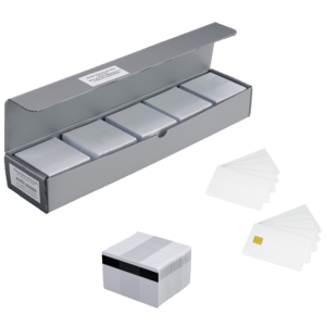 Magnetic stripe cards JT-1464 Loco MagCards silver